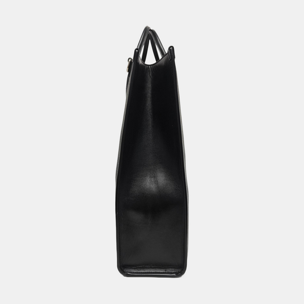 Retro Medium Monogram Coated Canvas Black