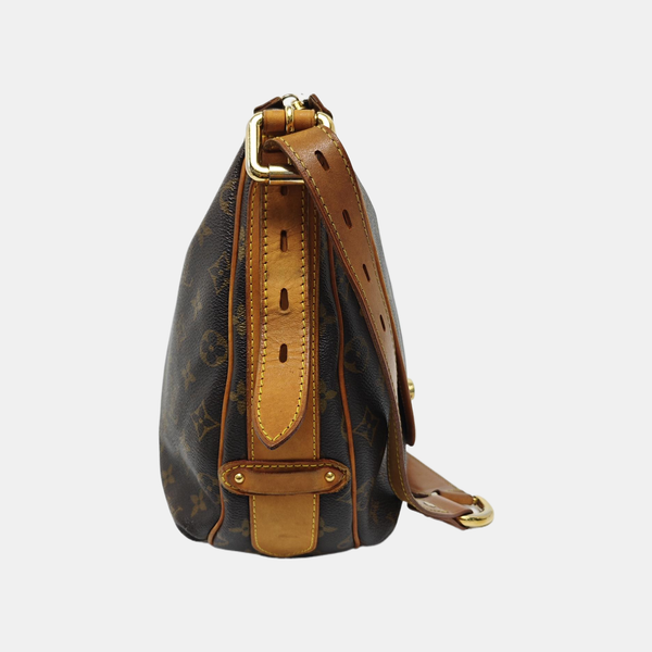 TULUM GM Monogram Coated Canvas Brown