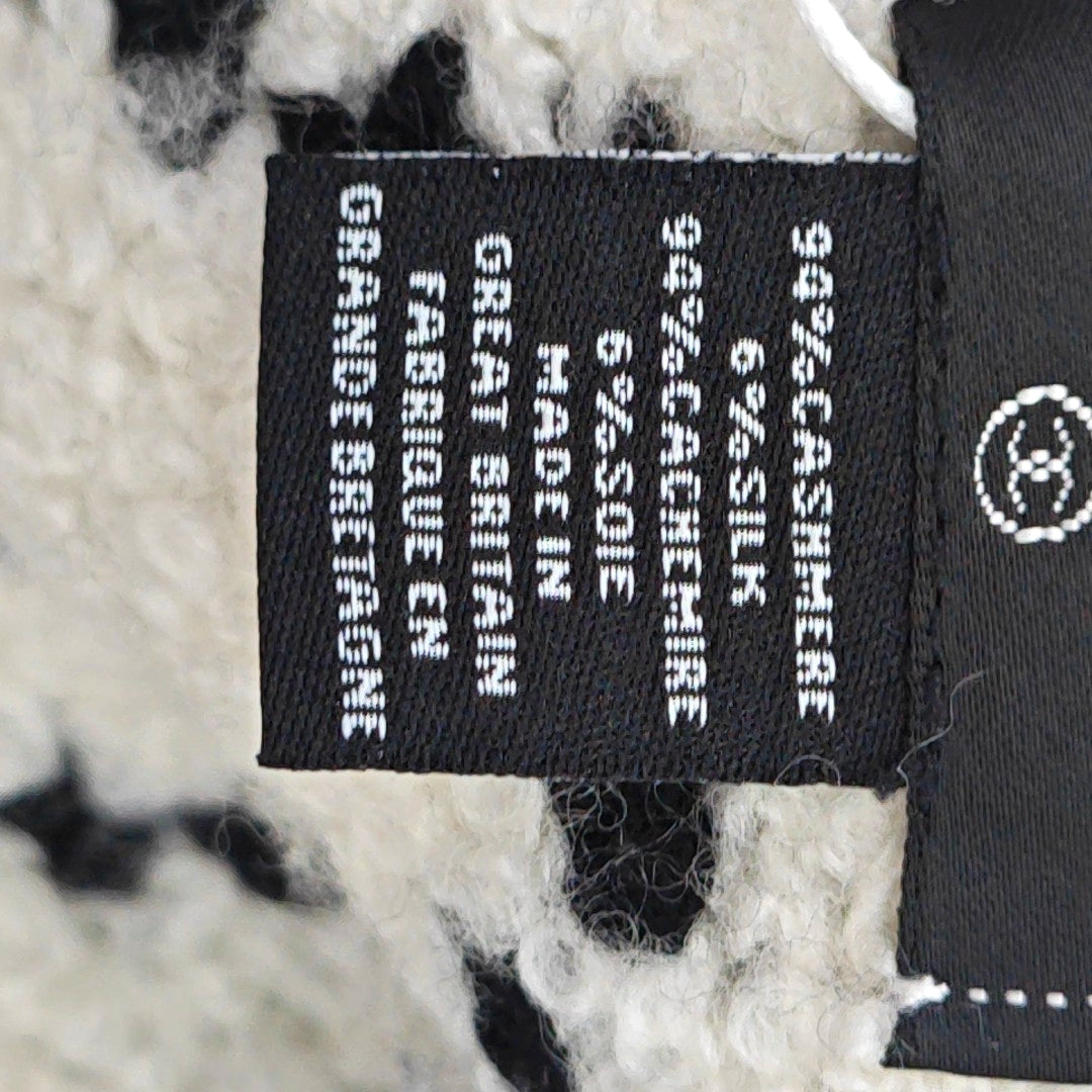 Cashmere Scarf Black