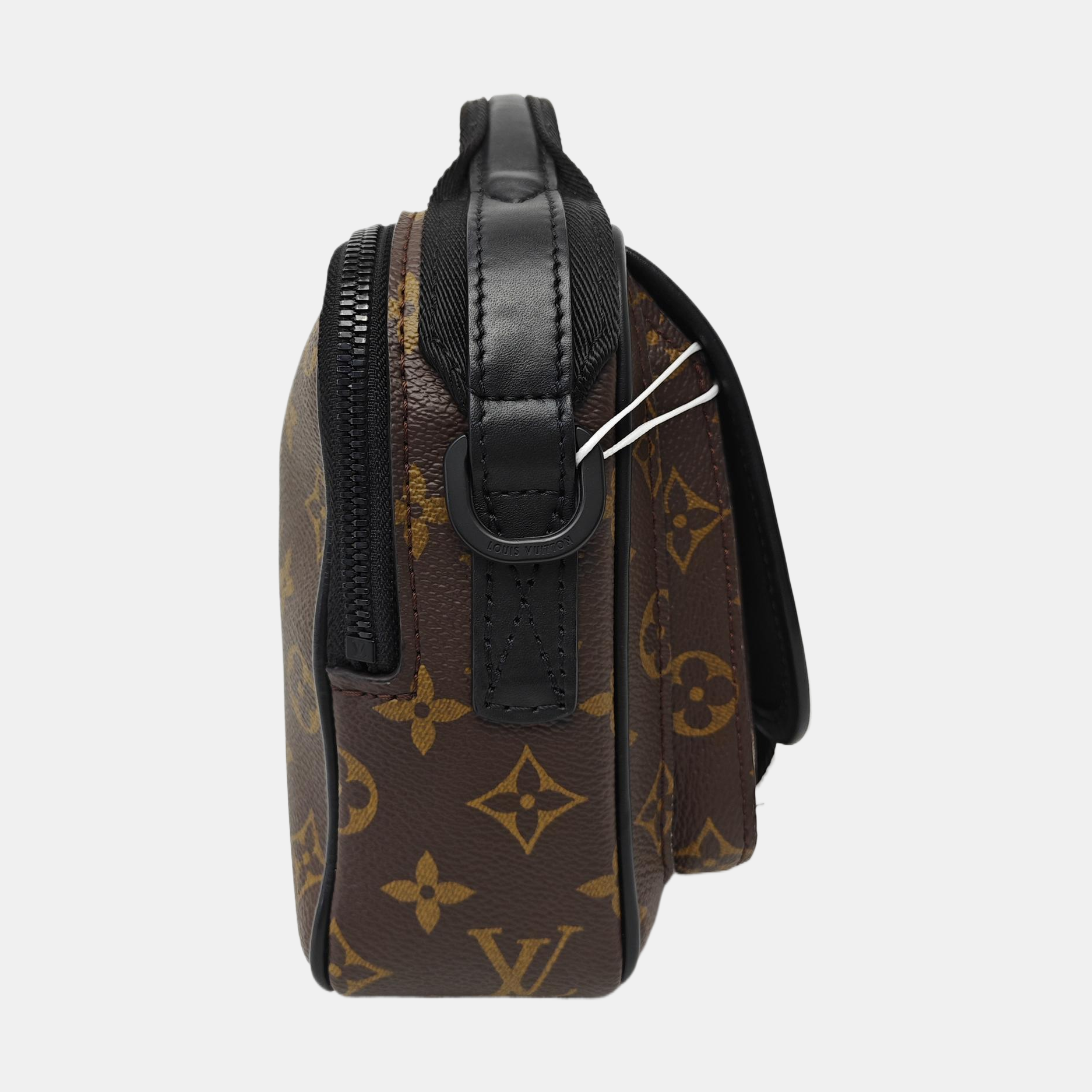 QUEST Monogram Coated Canvas Brown