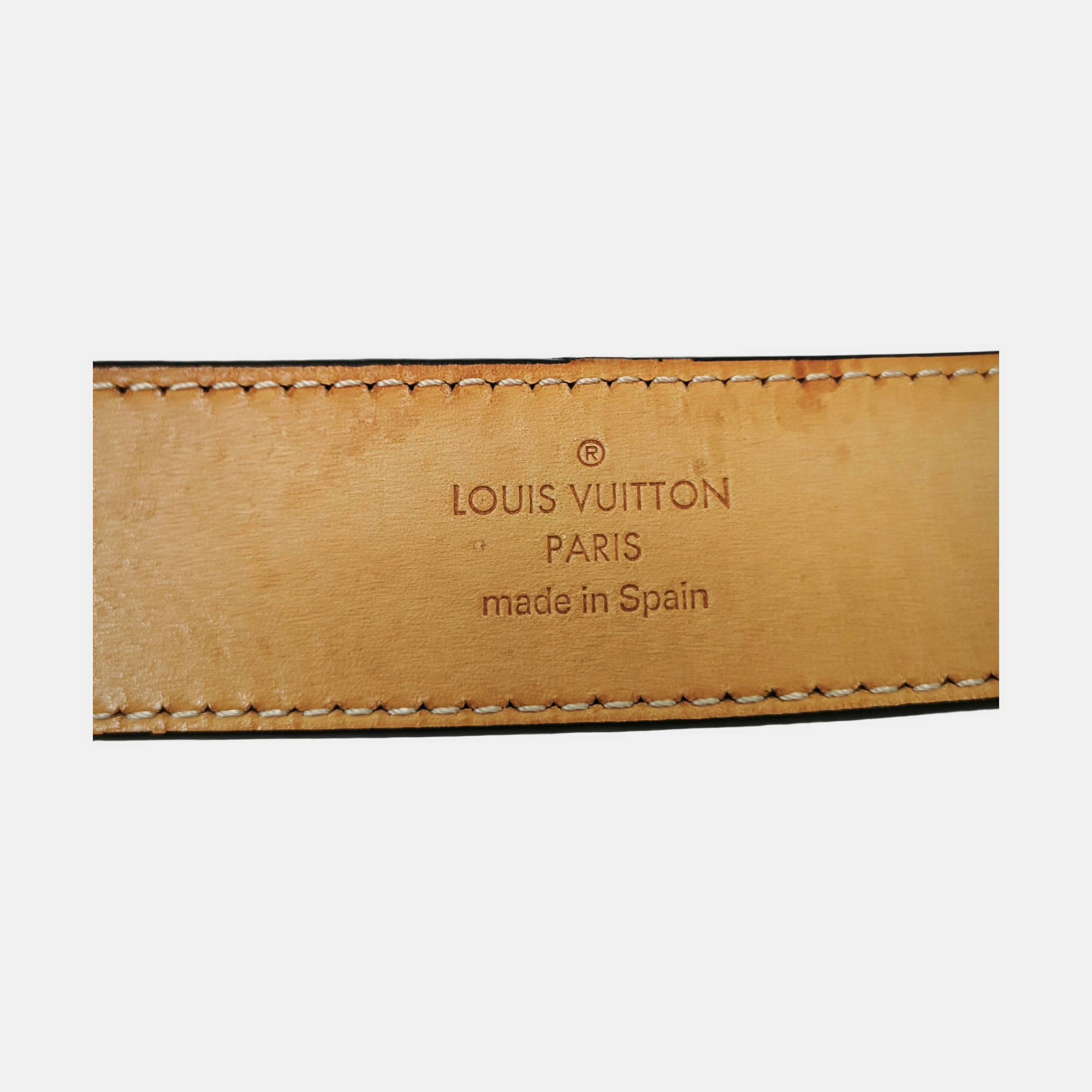 Leather Belt Red