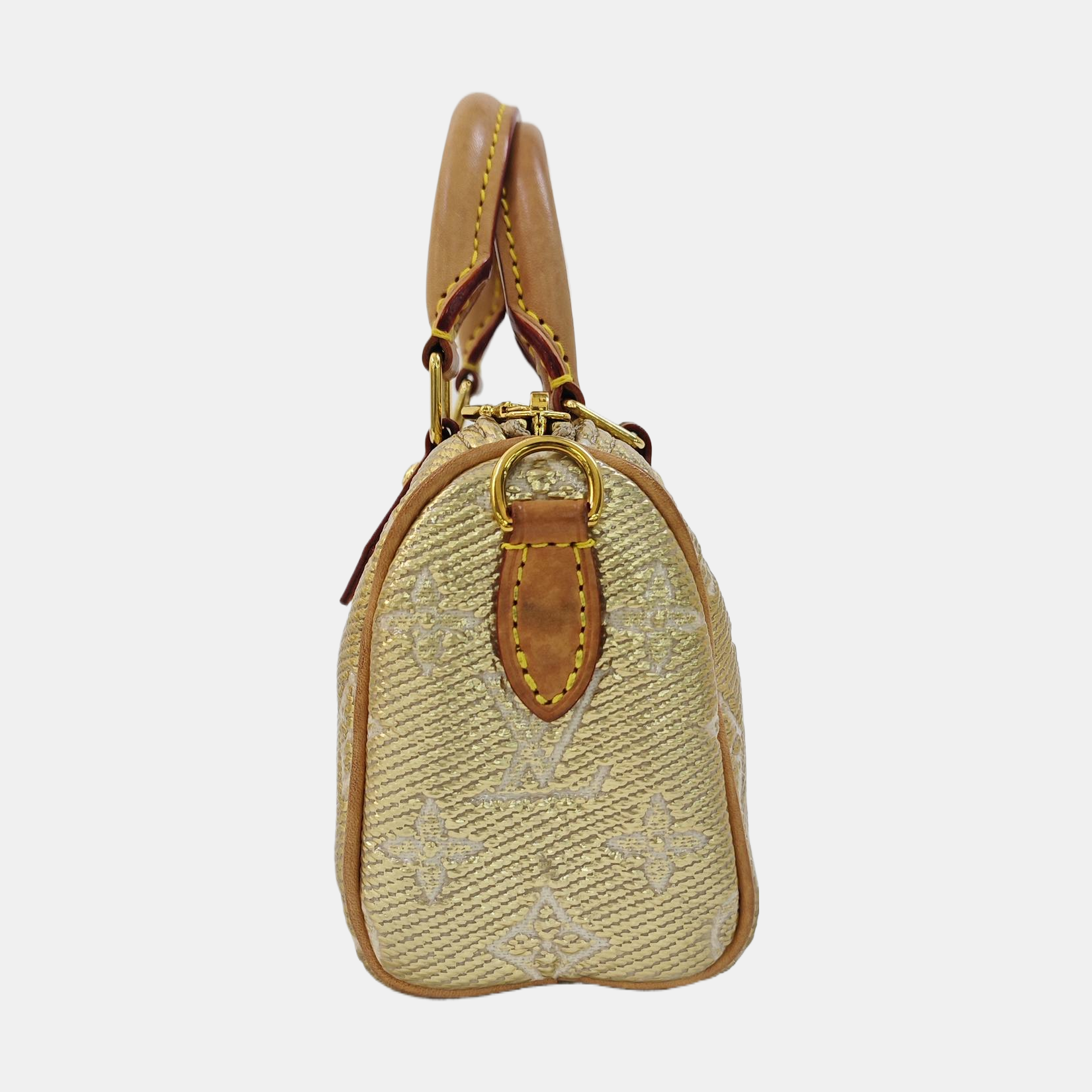 SPEEDY Nano Monogram Special Material Gold