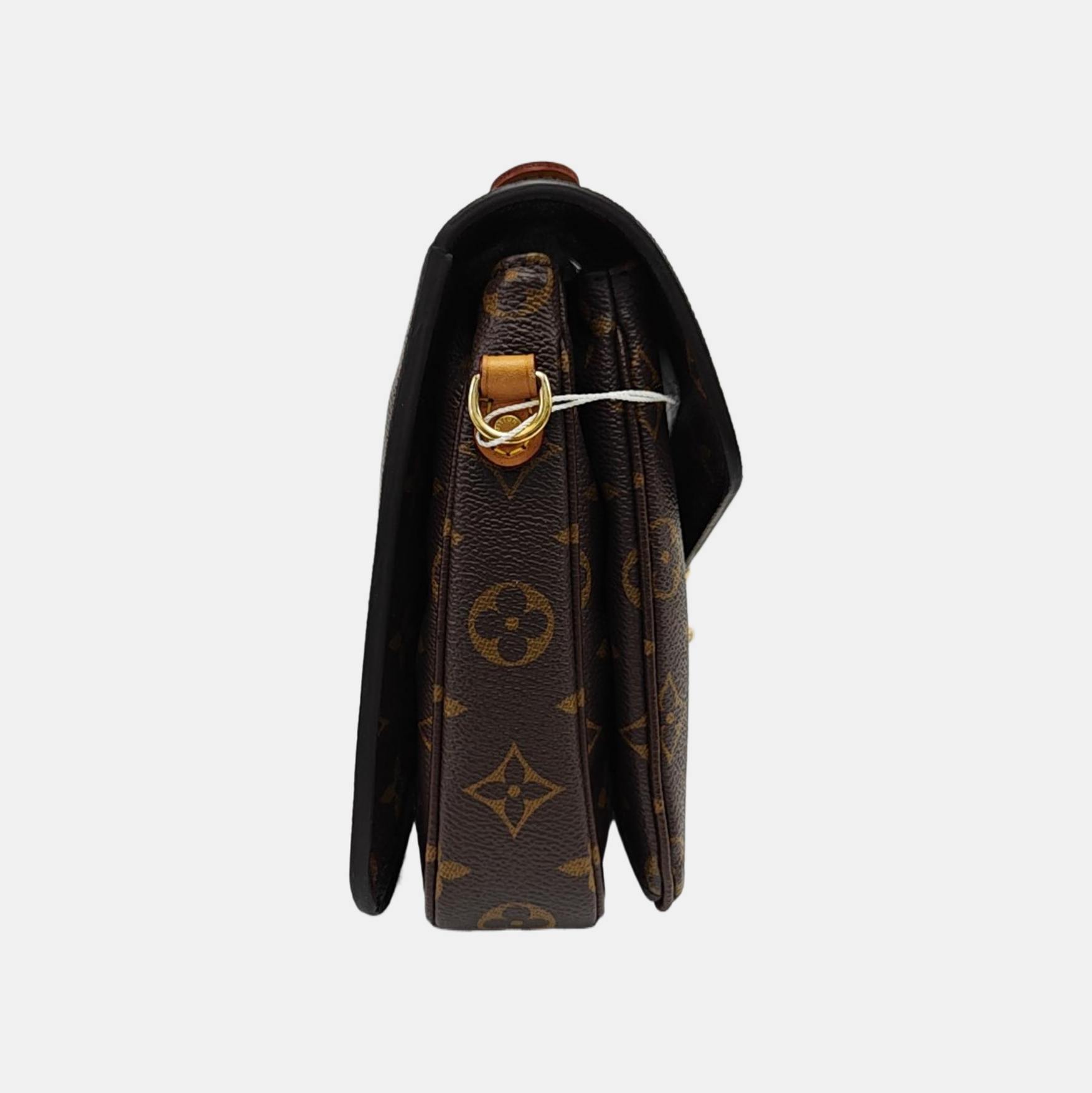 MÉTIS MM Monogram Coated Canvas Brown