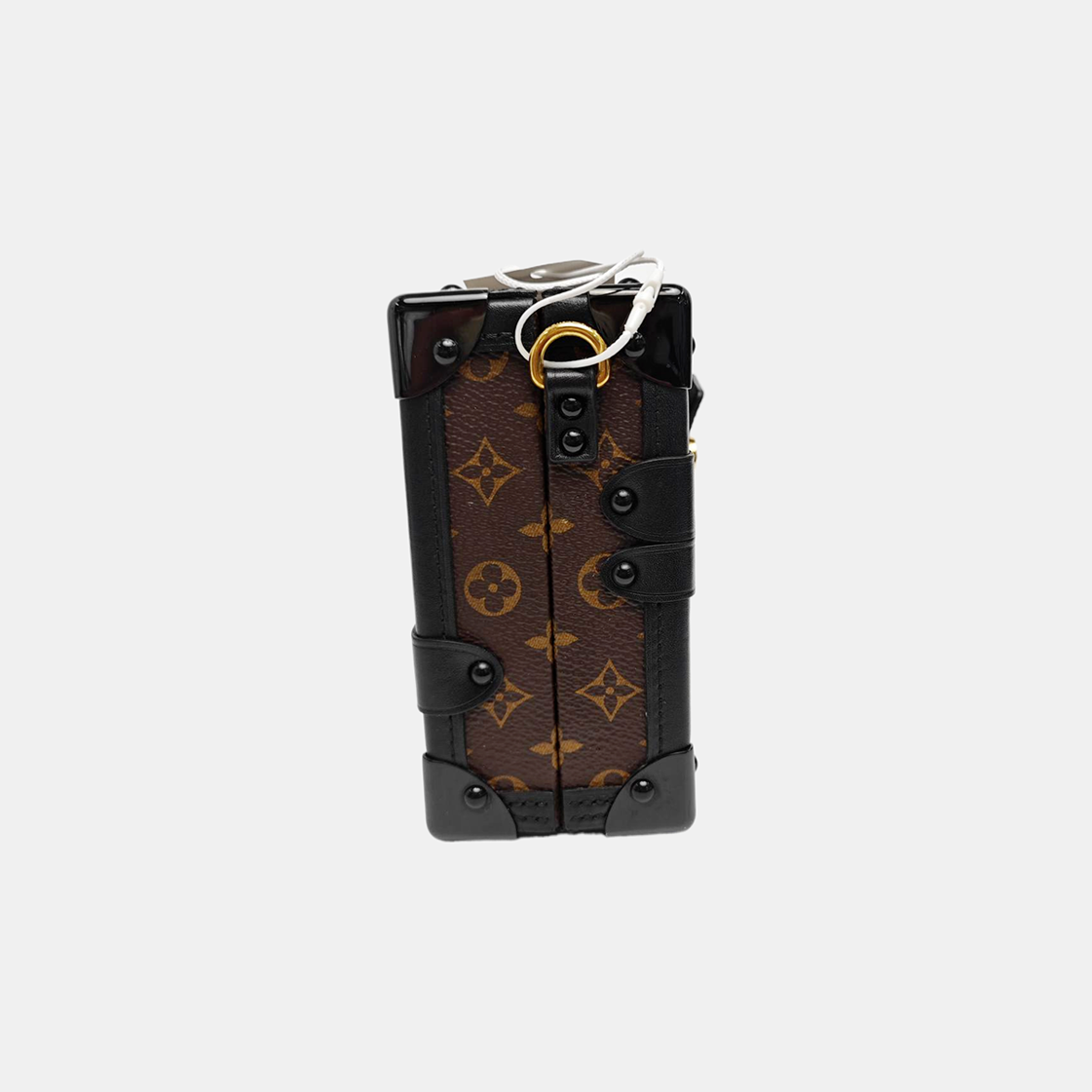 PETITE MALLE Monogram Coated Canvas Brown