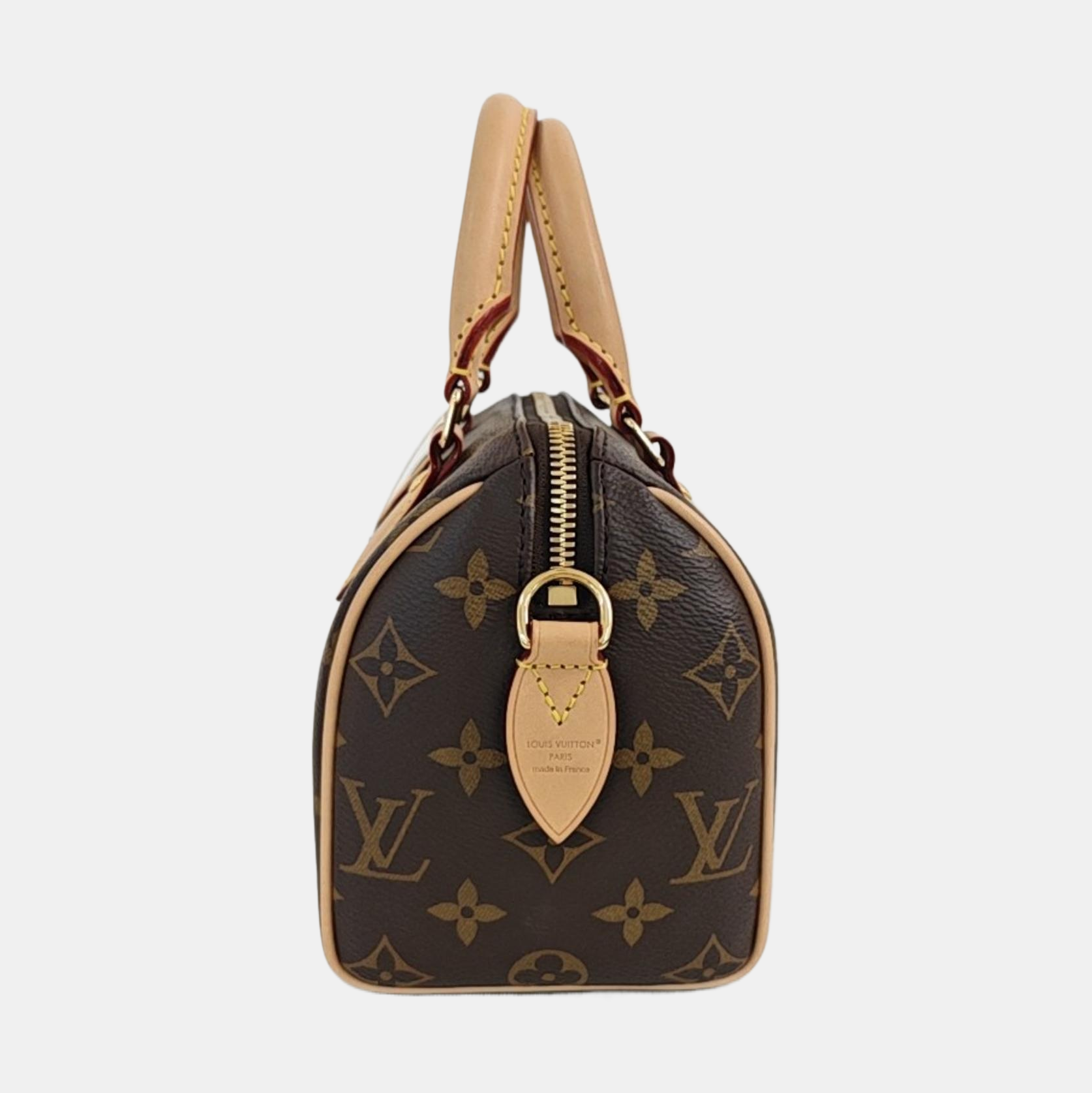 SPEEDY 20 Monogram Coated Canvas Brown