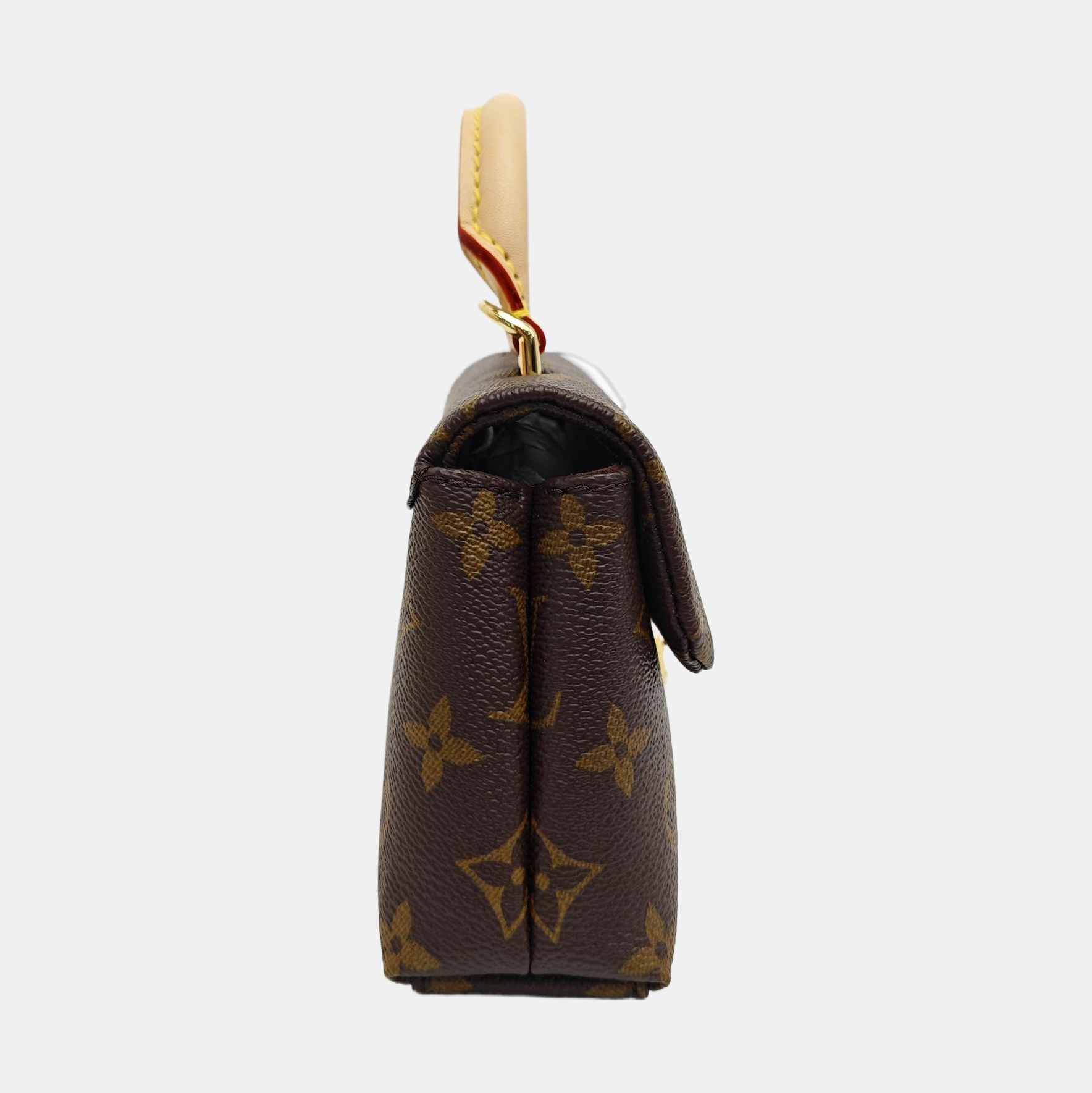 MADELEINE Monogram Coated Canvas Brown