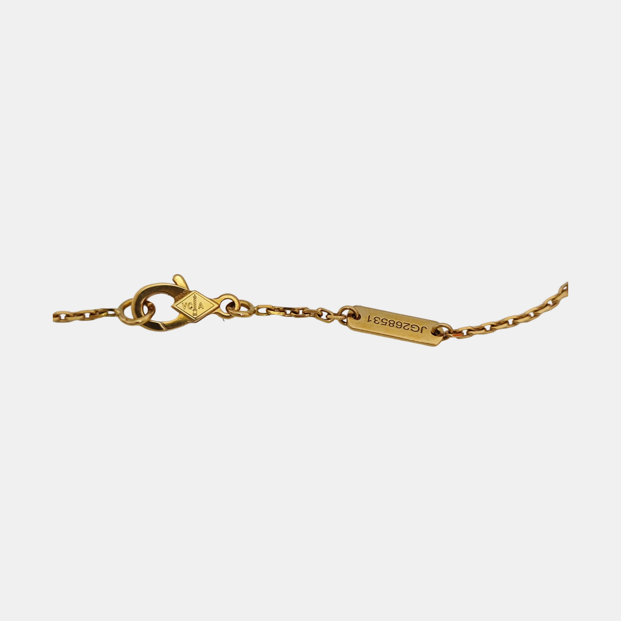 Vintage Alhambra 18k Gold Necklace