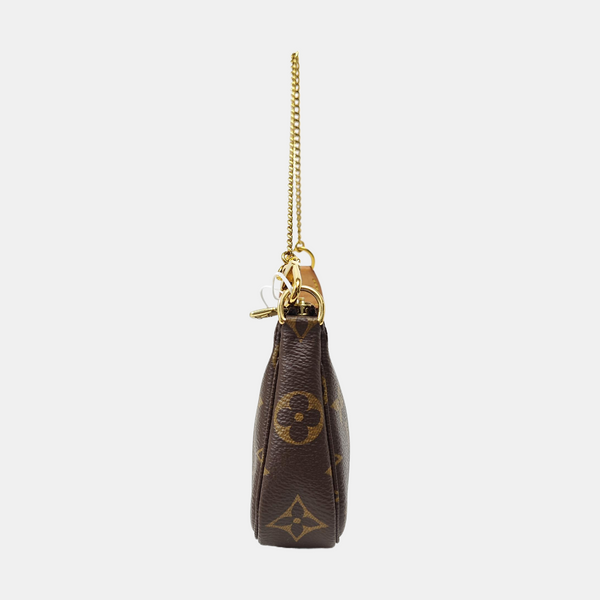 ACCESSOIRES Mini Monogram Coated Canvas Brown