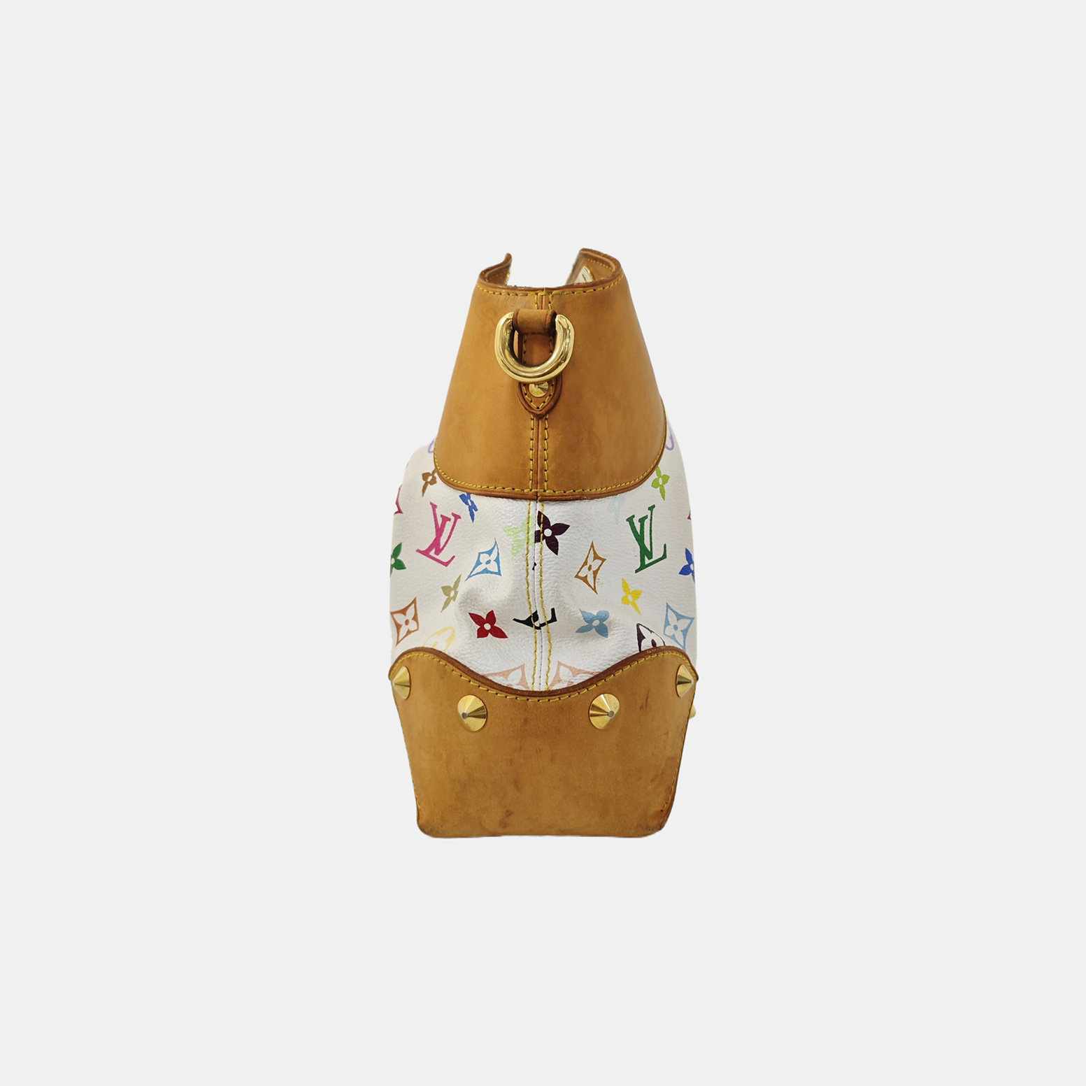 LV × TM JUDY MM Monogram Coated Canvas White