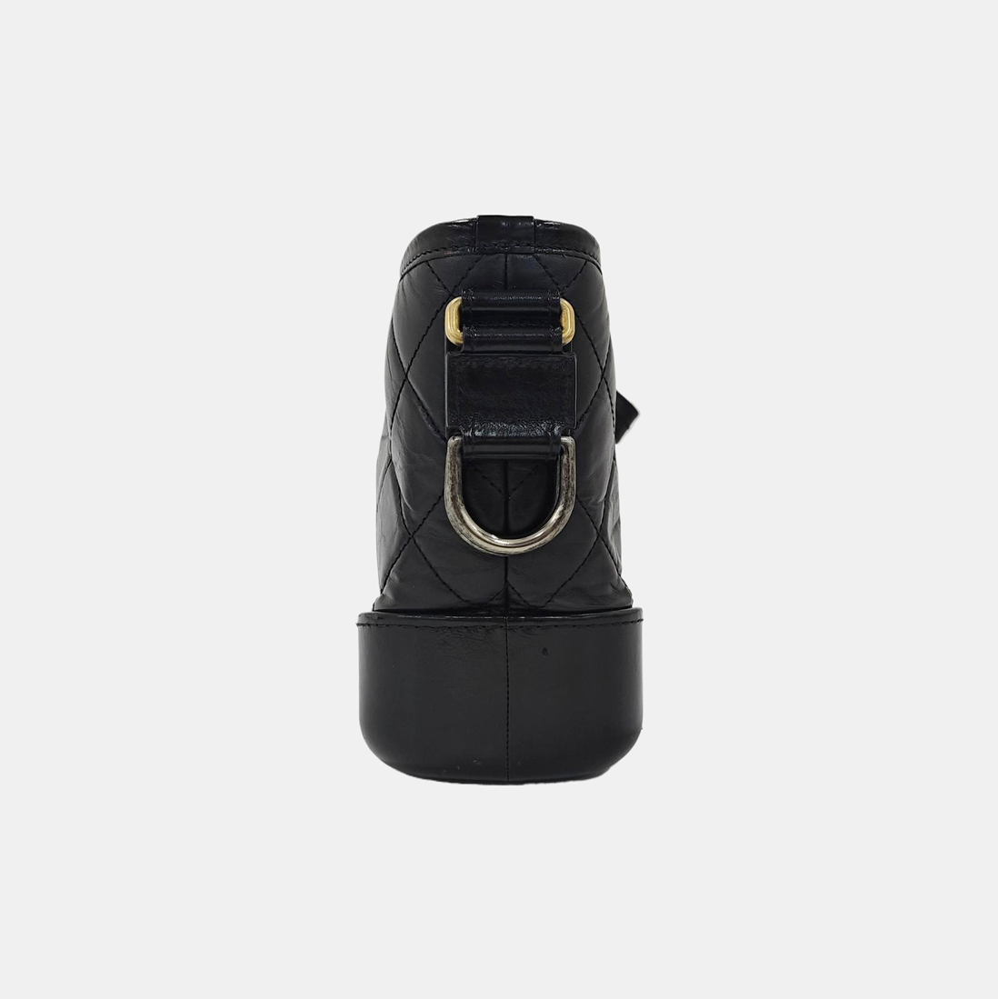 GABRIELLE Small Quilted Calfskin Black