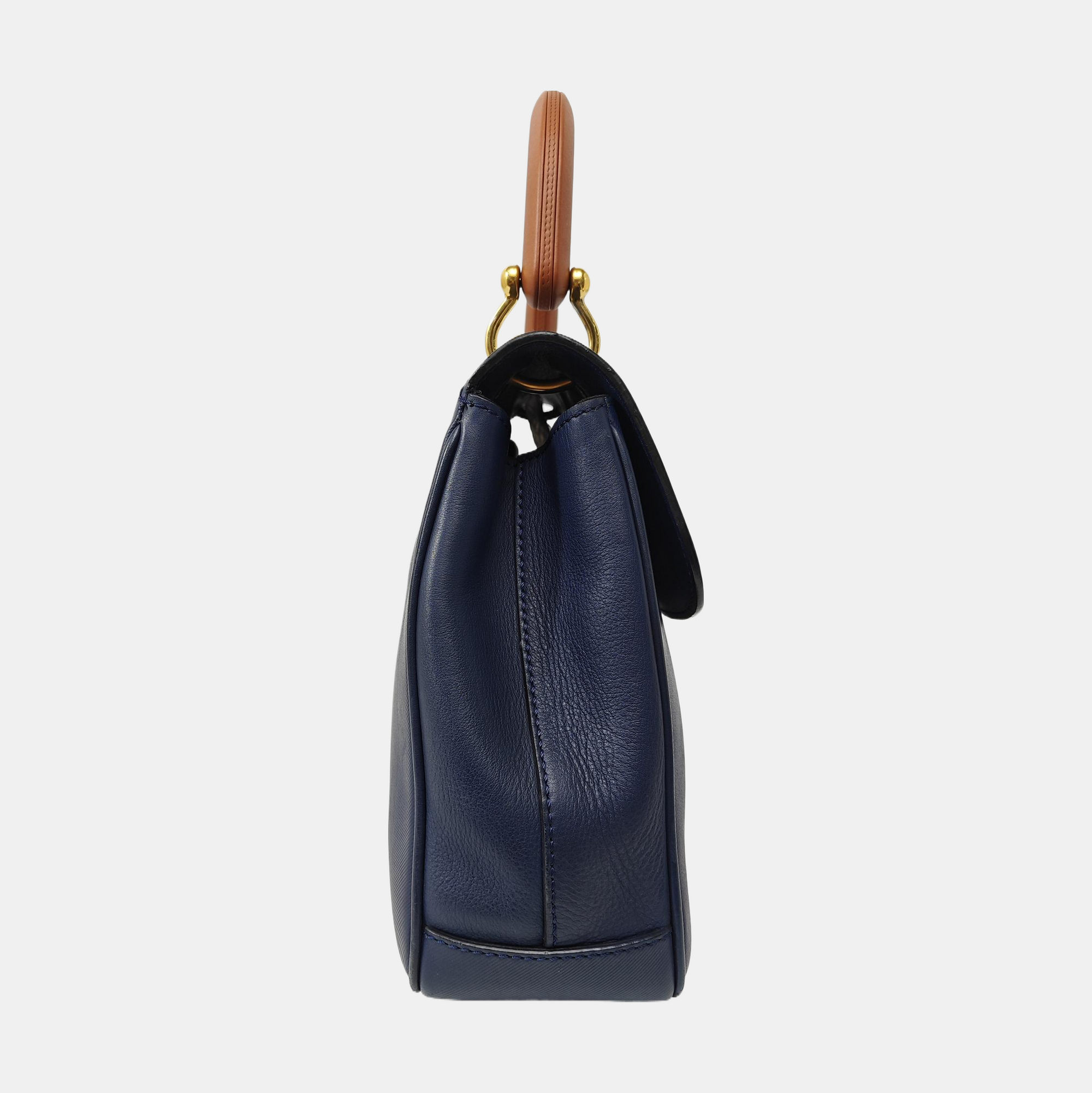 DK88 Medium Calfskin Blue