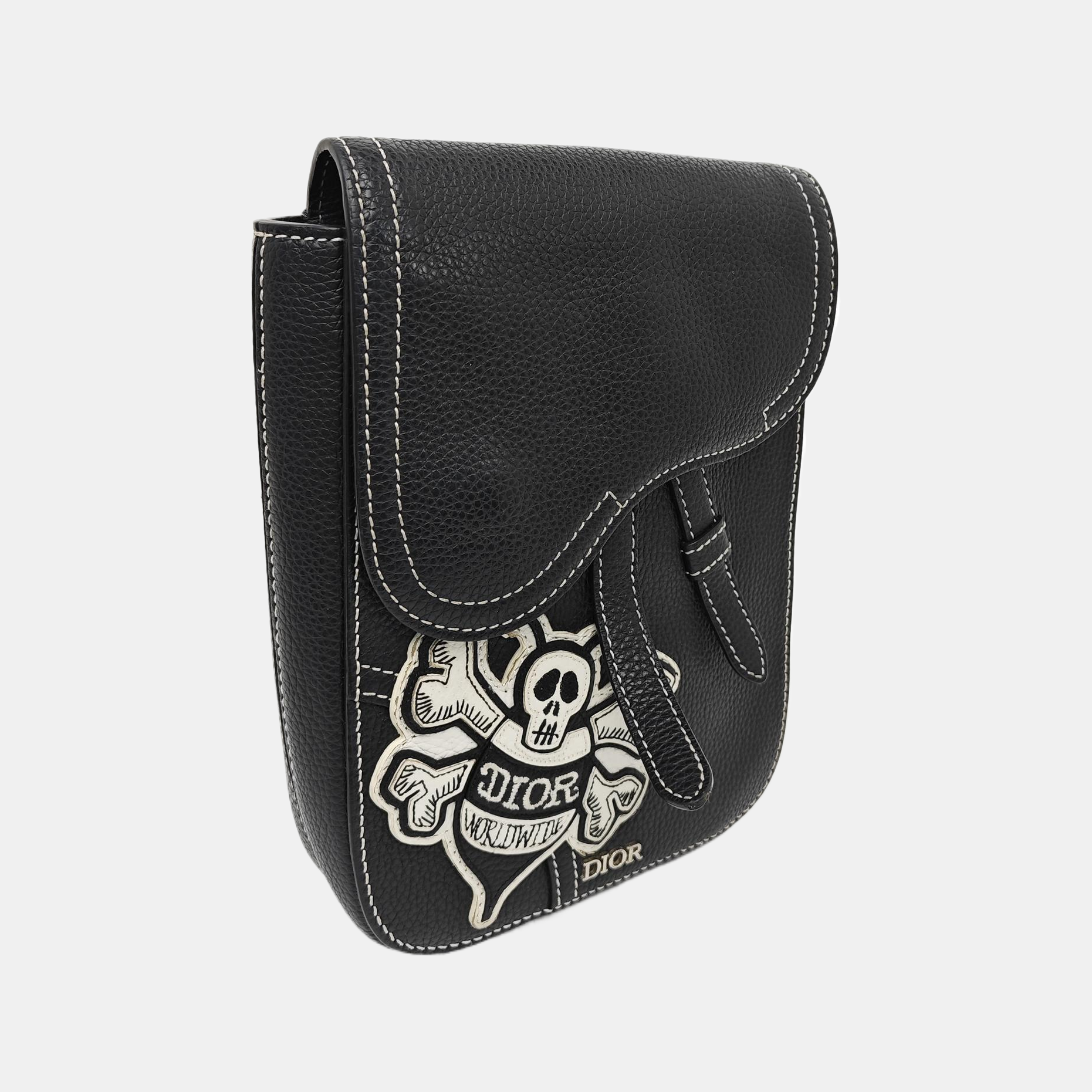 Dior And Shawn Calfskin Black