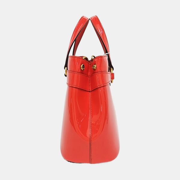 Bright Bit Patent Leather Red