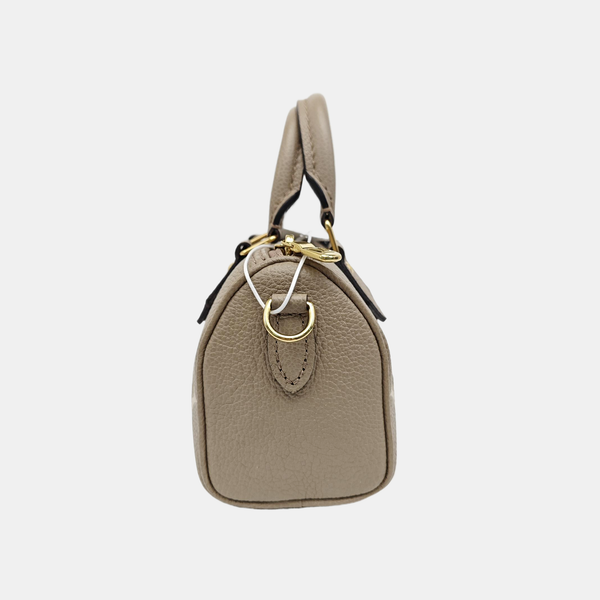 SPEEDY Nano Monogram Calfskin Gray