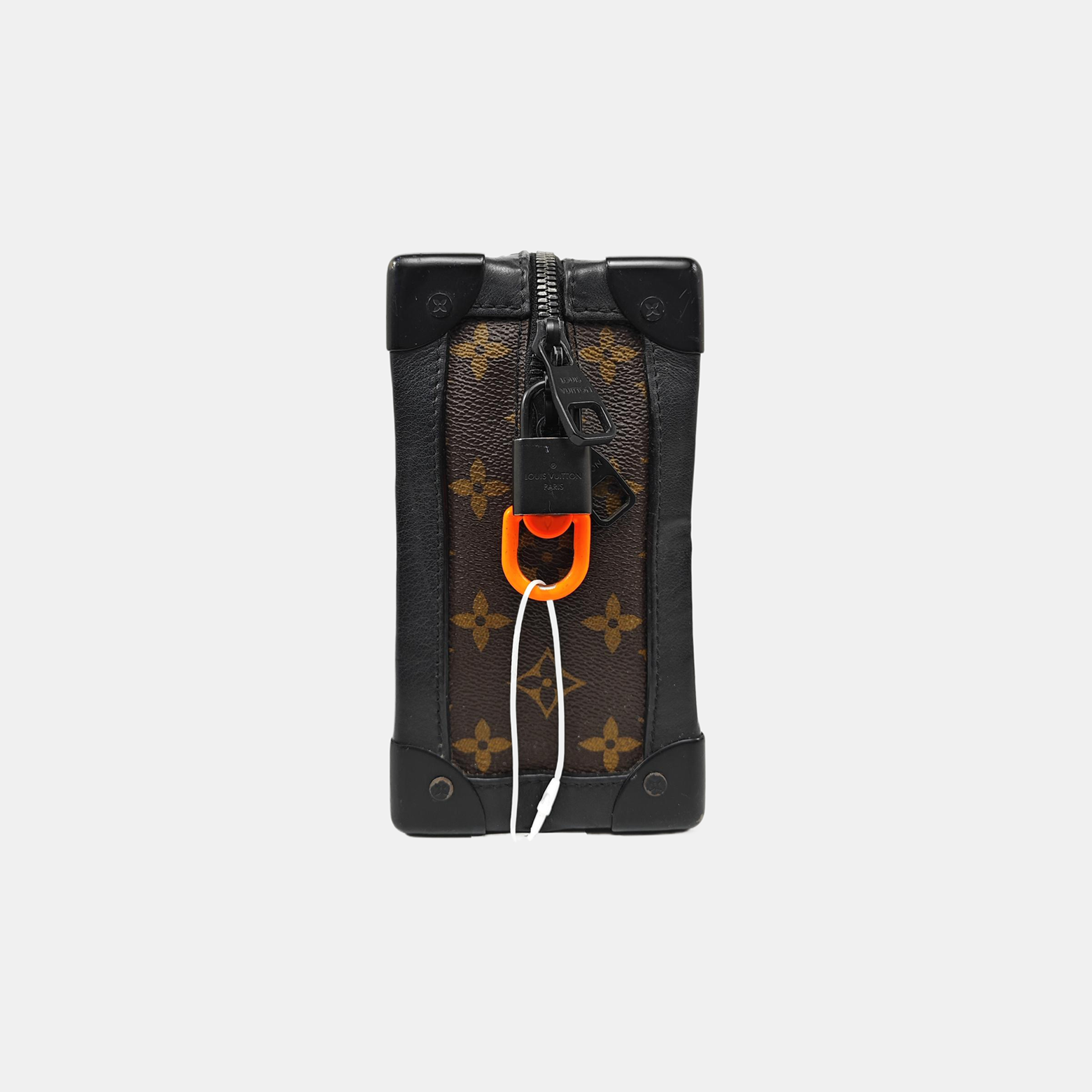 SOFT TRUNK Monogram Coated Canvas Brown