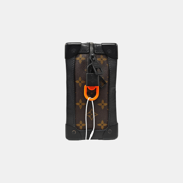 SOFT TRUNK Monogram Coated Canvas Brown
