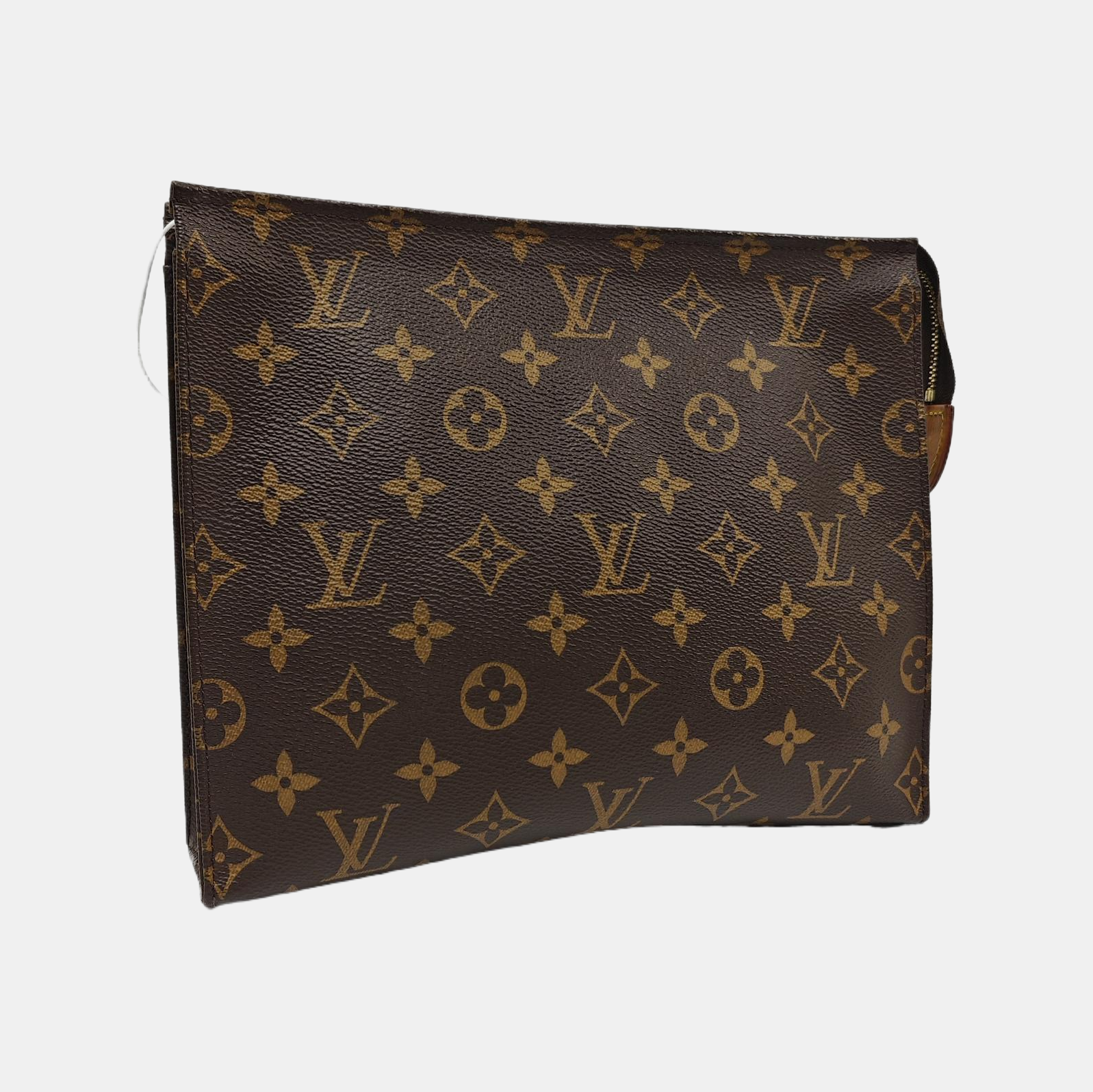 TOILET POCKET 26 Monogram Coated Canvas Brown