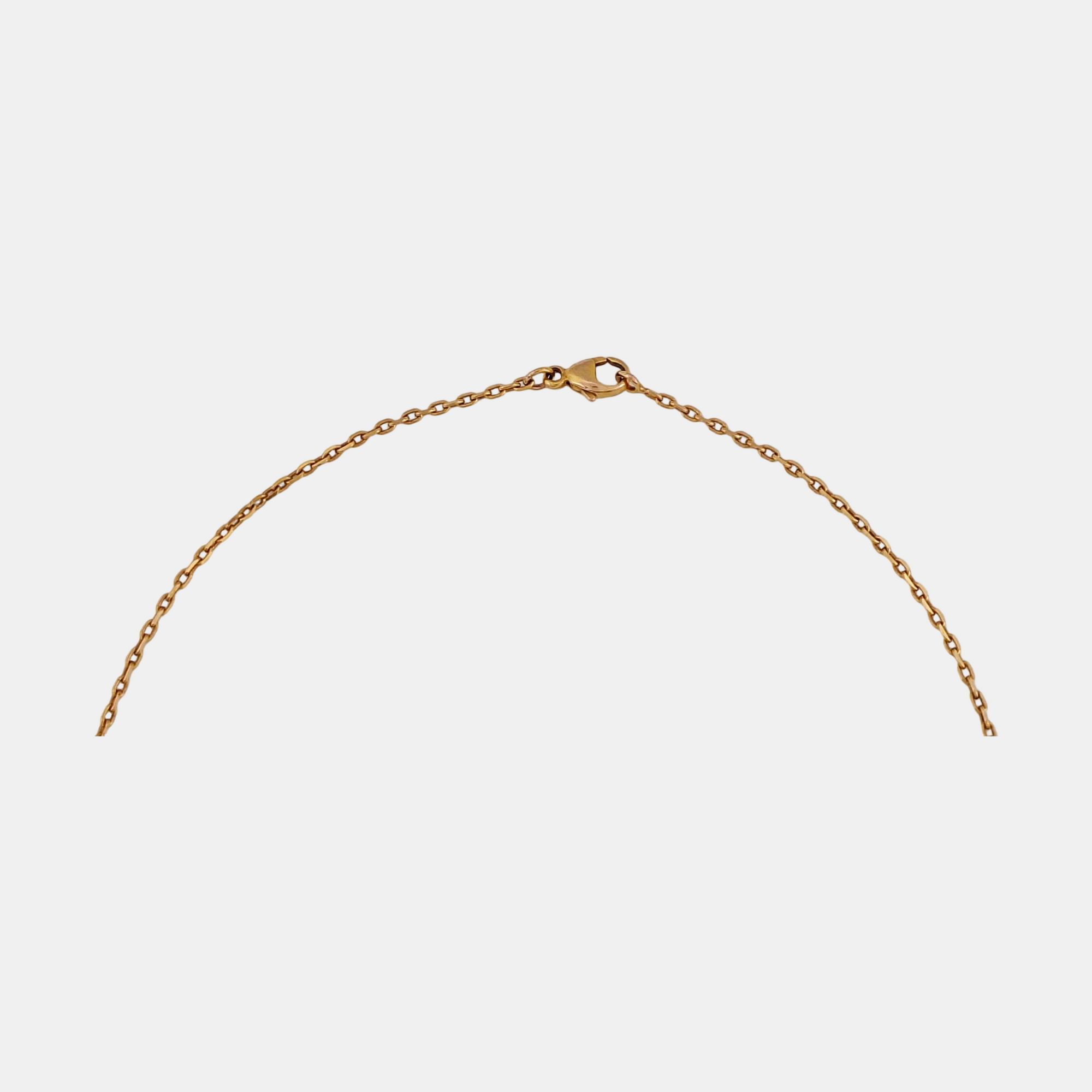 Pop H Metal Rose Gold Necklace