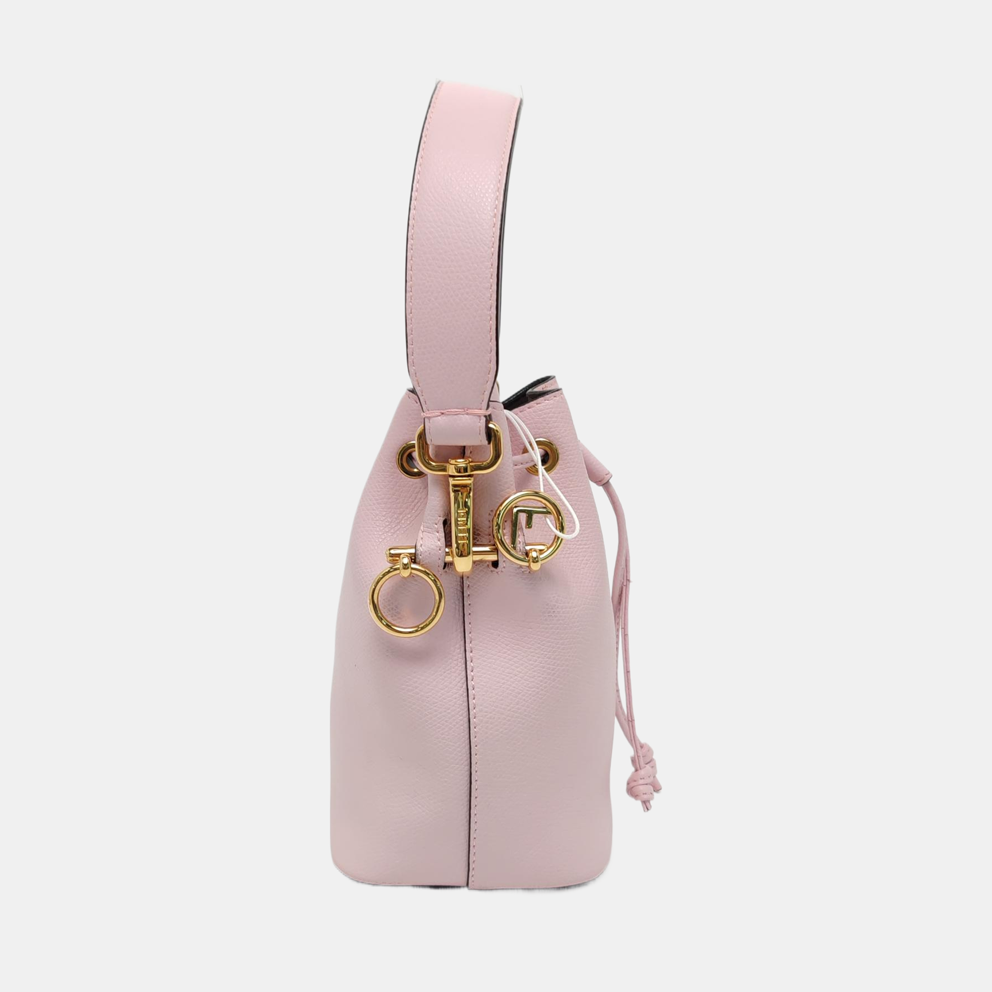 Authenticated pre-owned  Mon Tresor Mini Calfskin Pink - Bucket Bag at Looply