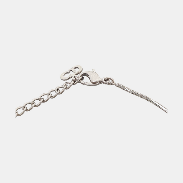 Trotter 2 Metal Silver Necklace