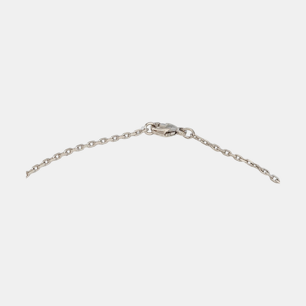 Pop H Metal Silver Necklace