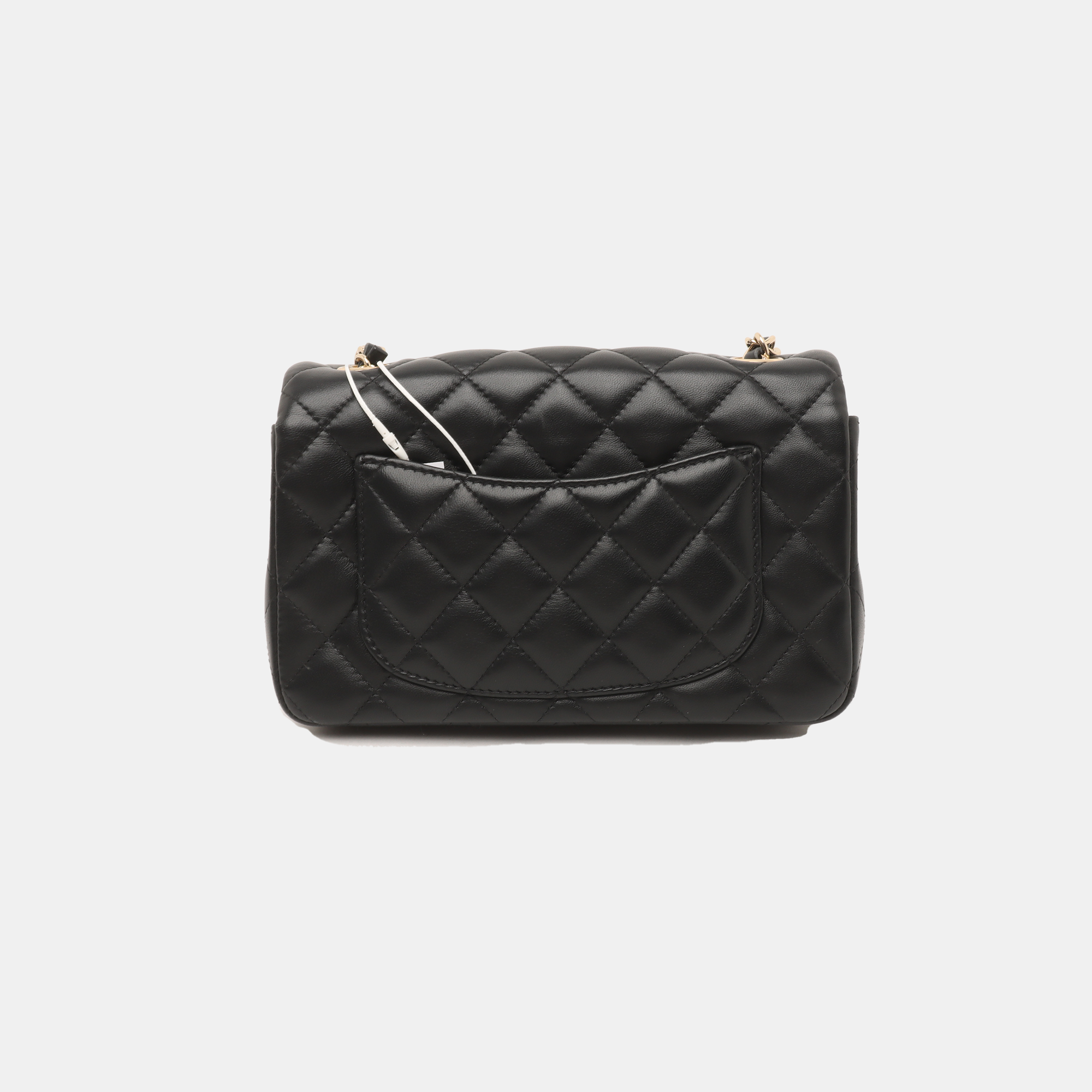 CLASSIC FLAP Mini Quilted Lambskin Black