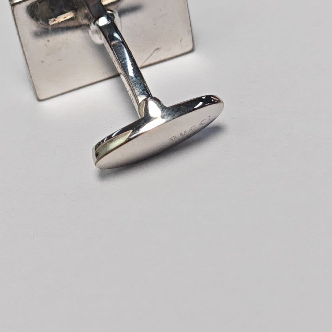 Metal Cufflink Silver