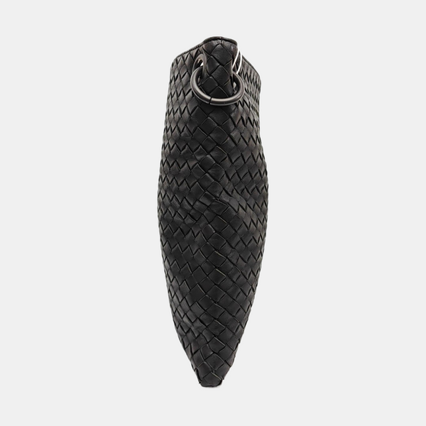 Calfskin Shoulder Bag Black