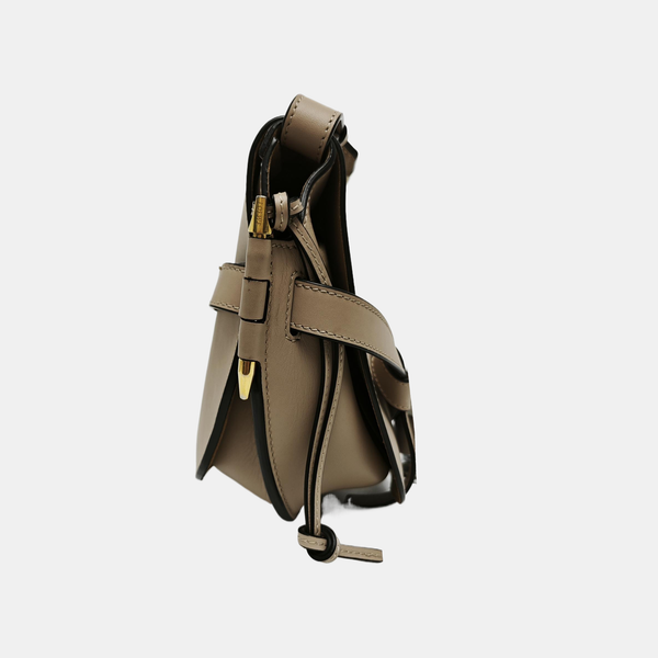 Gate Small Calfskin Beige