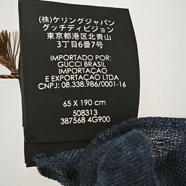 Cotton Scarf Blue