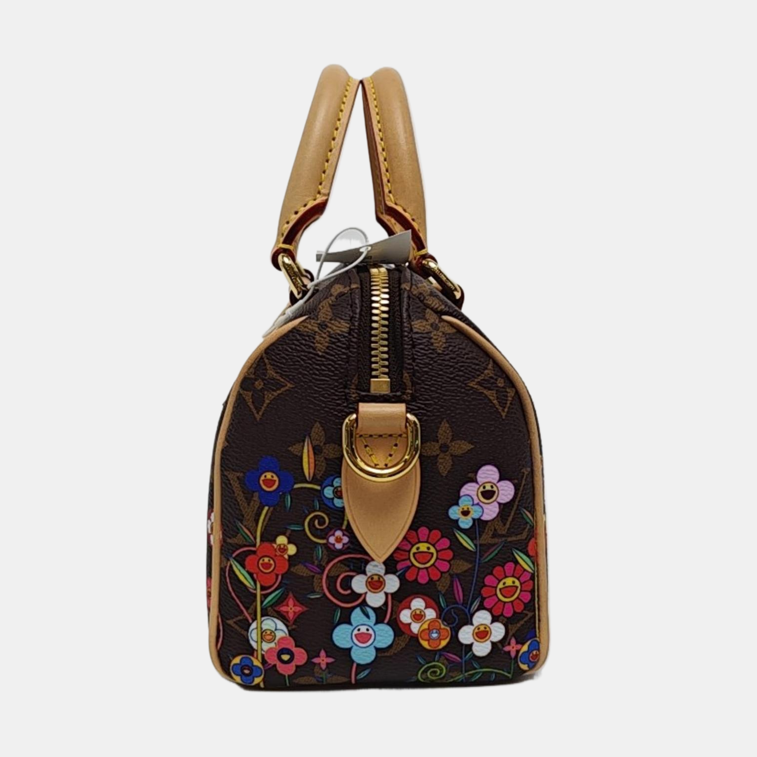 SPEEDY 20 Monogram Coated Canvas Brown