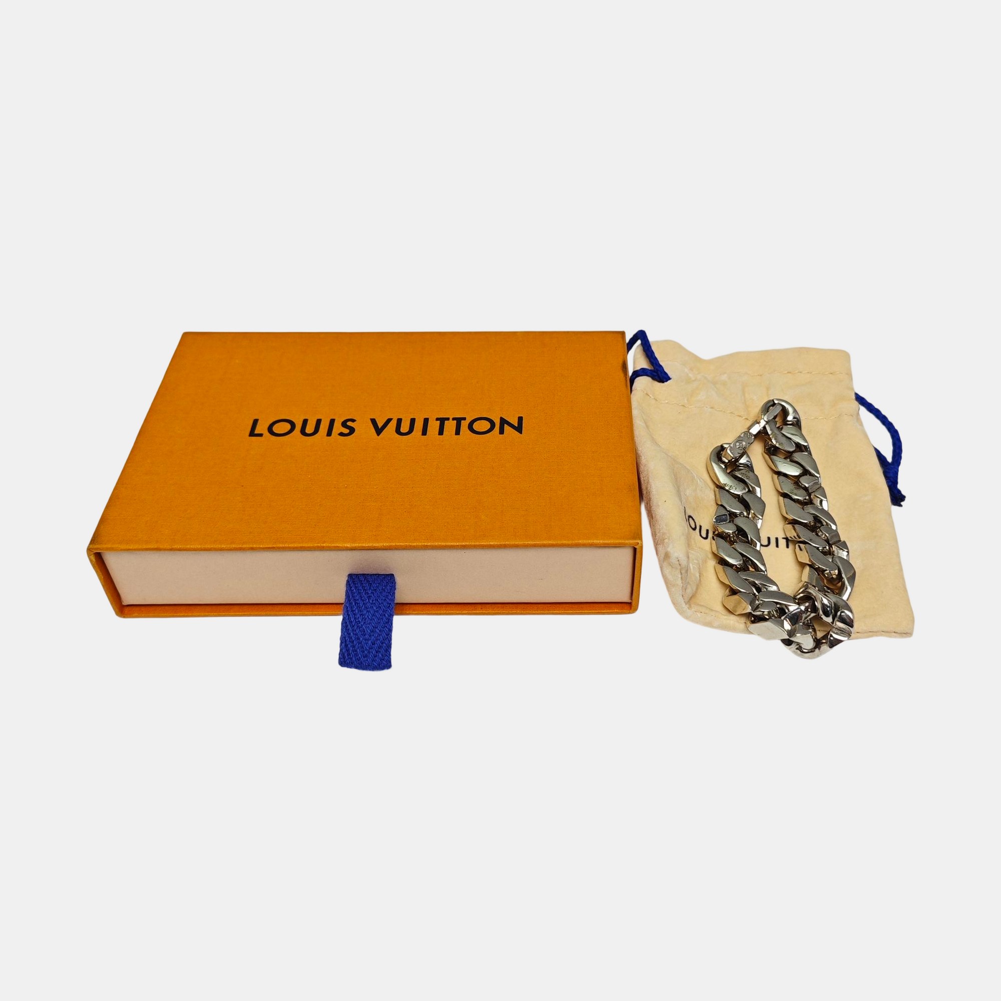 LV CHAIN LINKS Metal Silver Bracelet