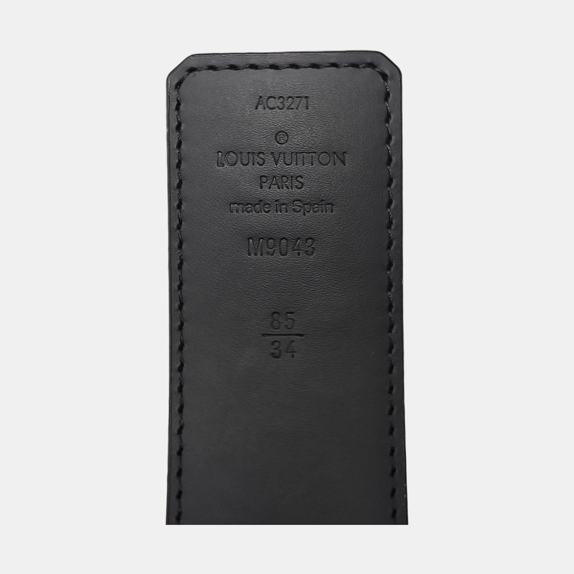 Coated Canvas Belt Black