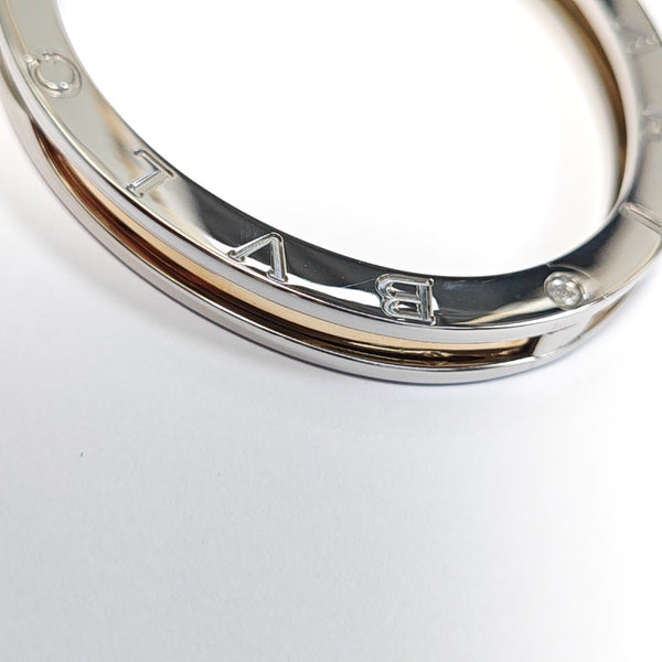 B.ZERO1 18k Gold Silver Bangle