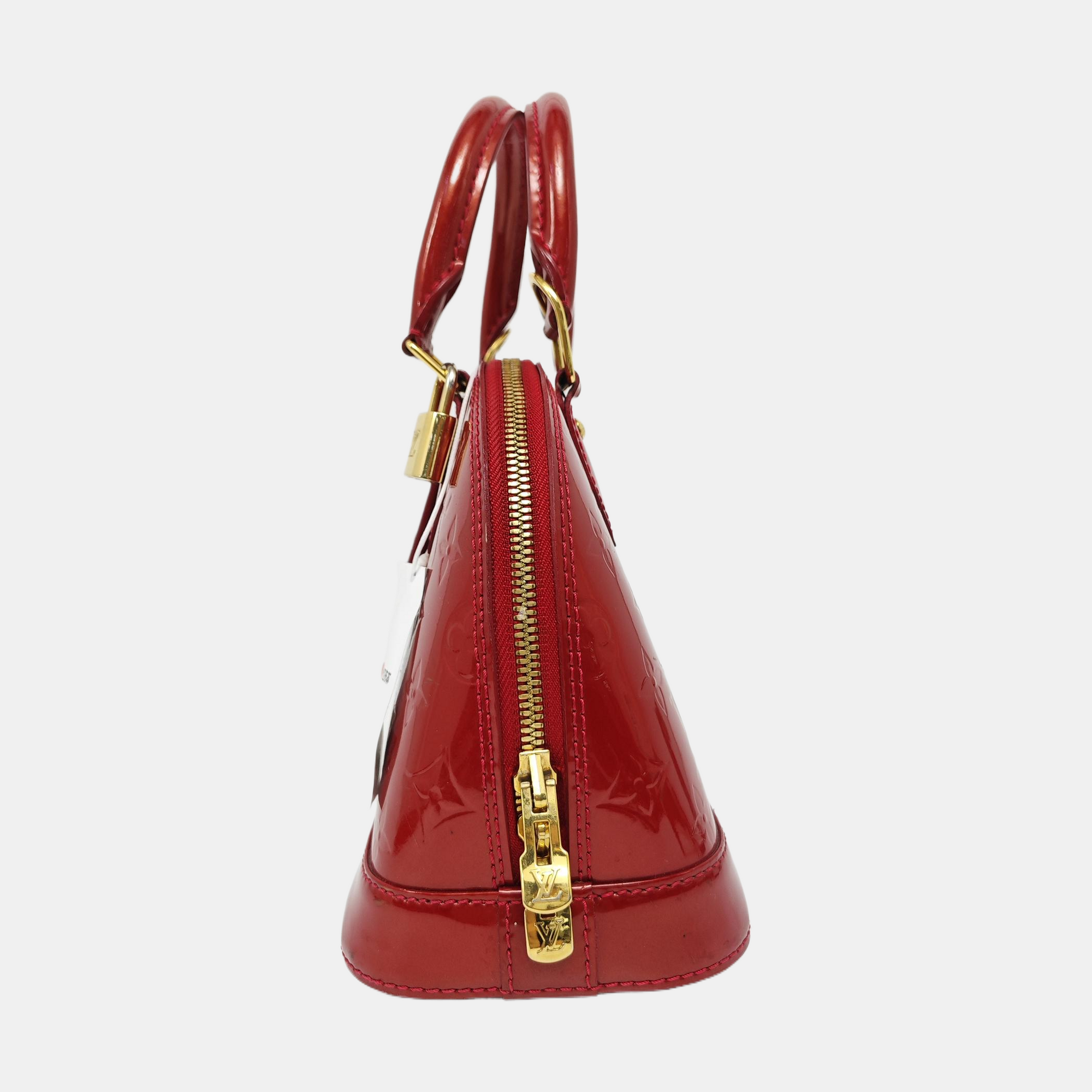 ALMA BB Patent Leather Red