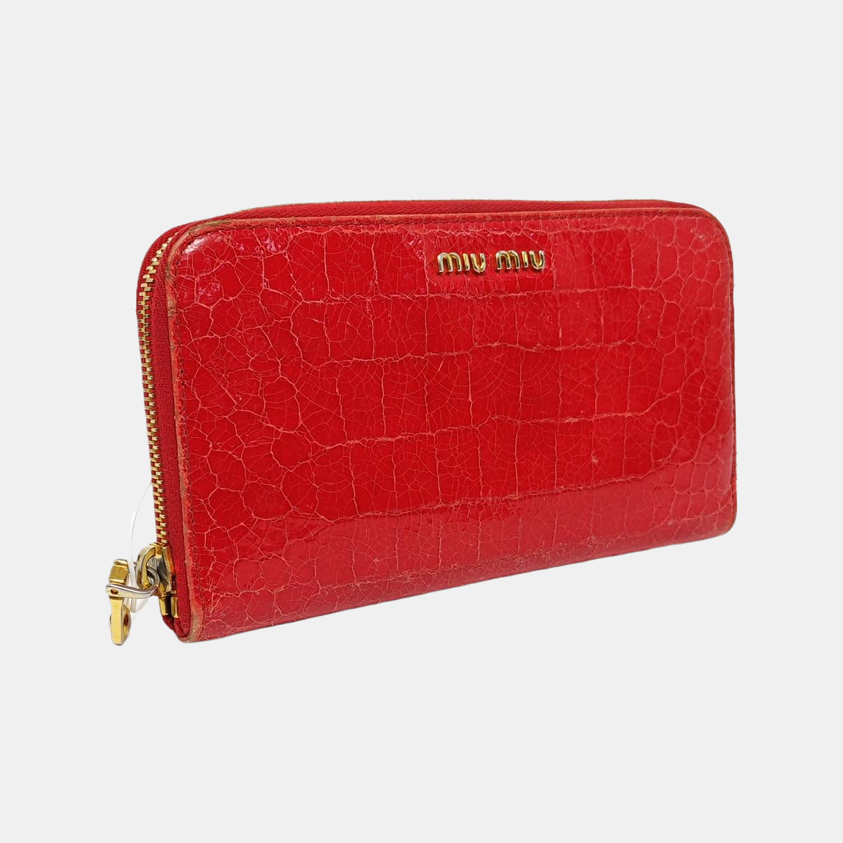 Calfskin Wallet Red
