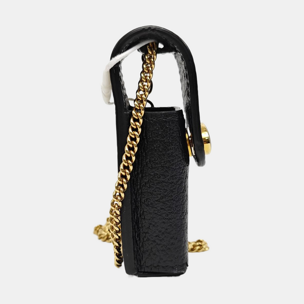 Calfskin Shoulder Bag Black