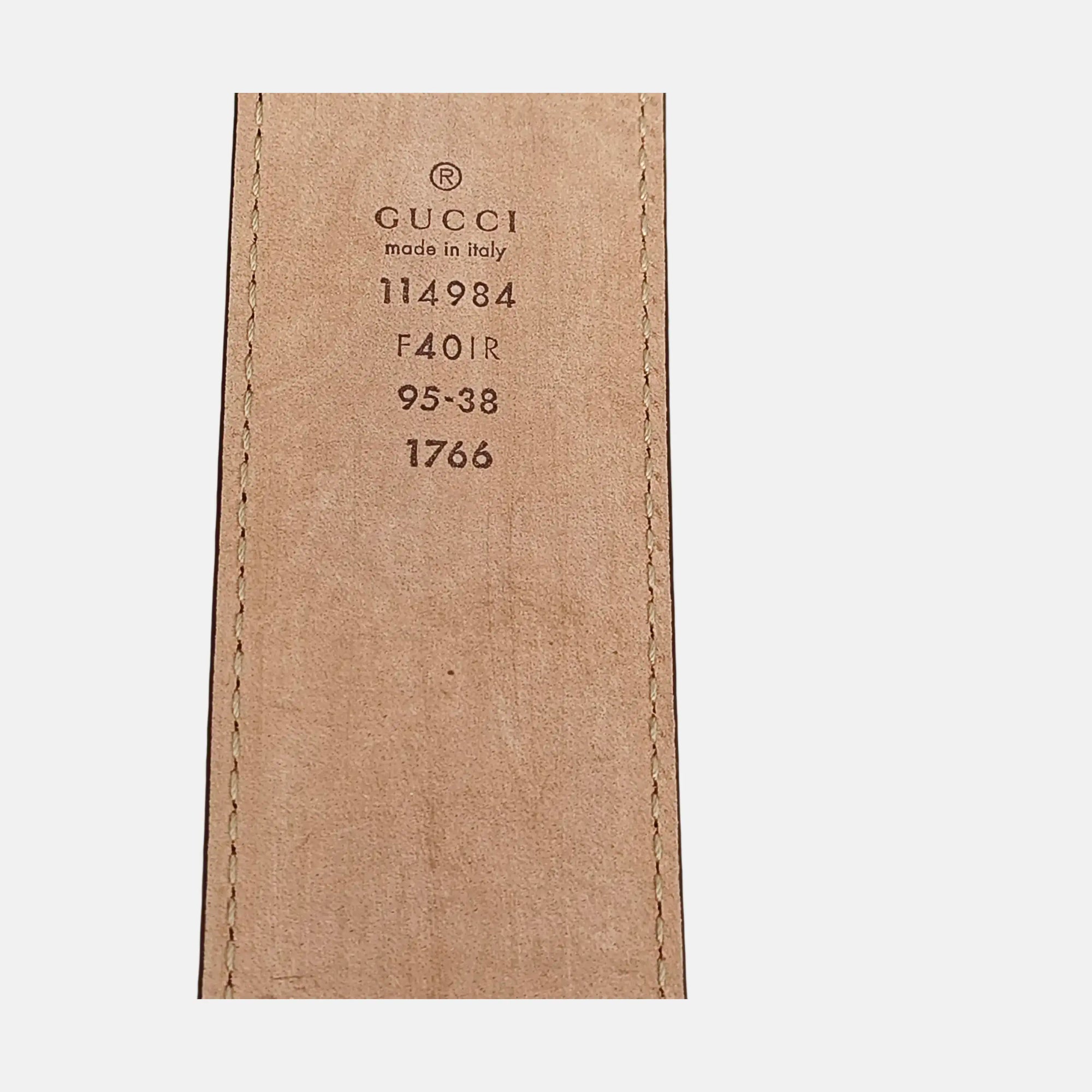 Coated Canvas Belt Beige