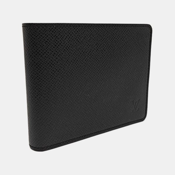 VIKTOR Calfskin Black Wallet