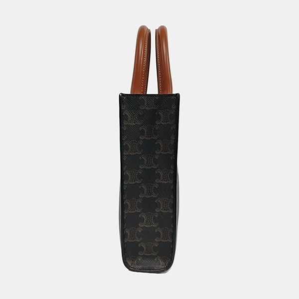 CABAS CELINE Mini Coated Canvas Brown