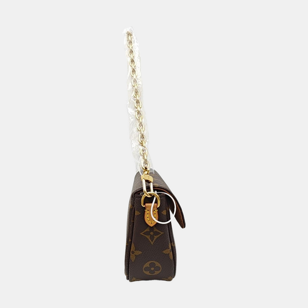 IVY Monogram Coated Canvas Brown