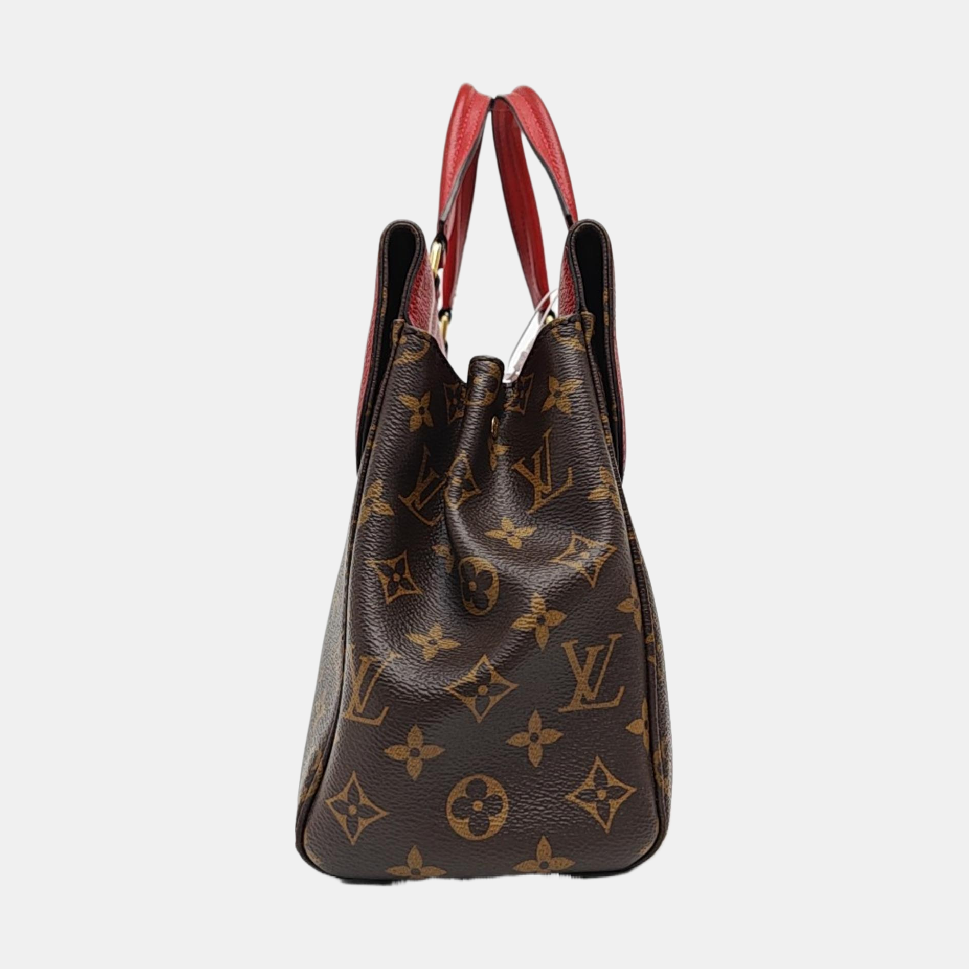 VÉNUS Monogram Coated Canvas Brown
