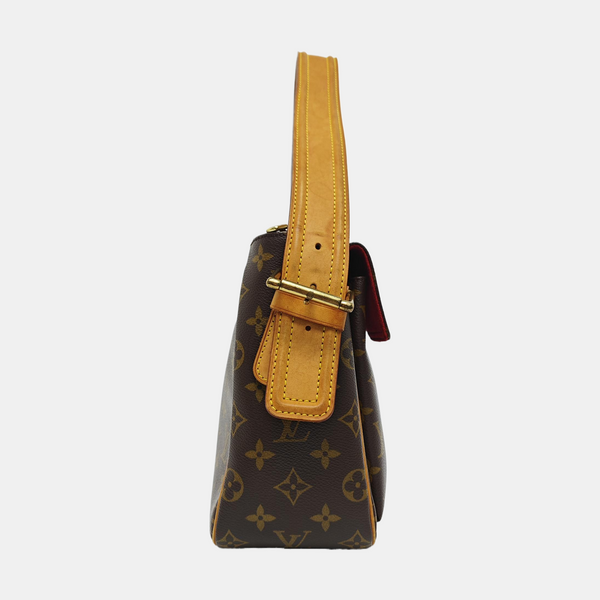 VIVA CITE Monogram Coated Canvas Brown