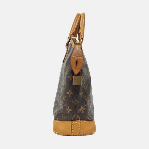 LOCKIT PM Monogram Coated Canvas Brown