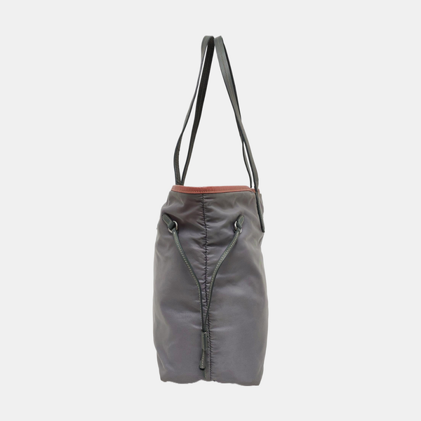 Vitello Phenix Tote Nylon Gray