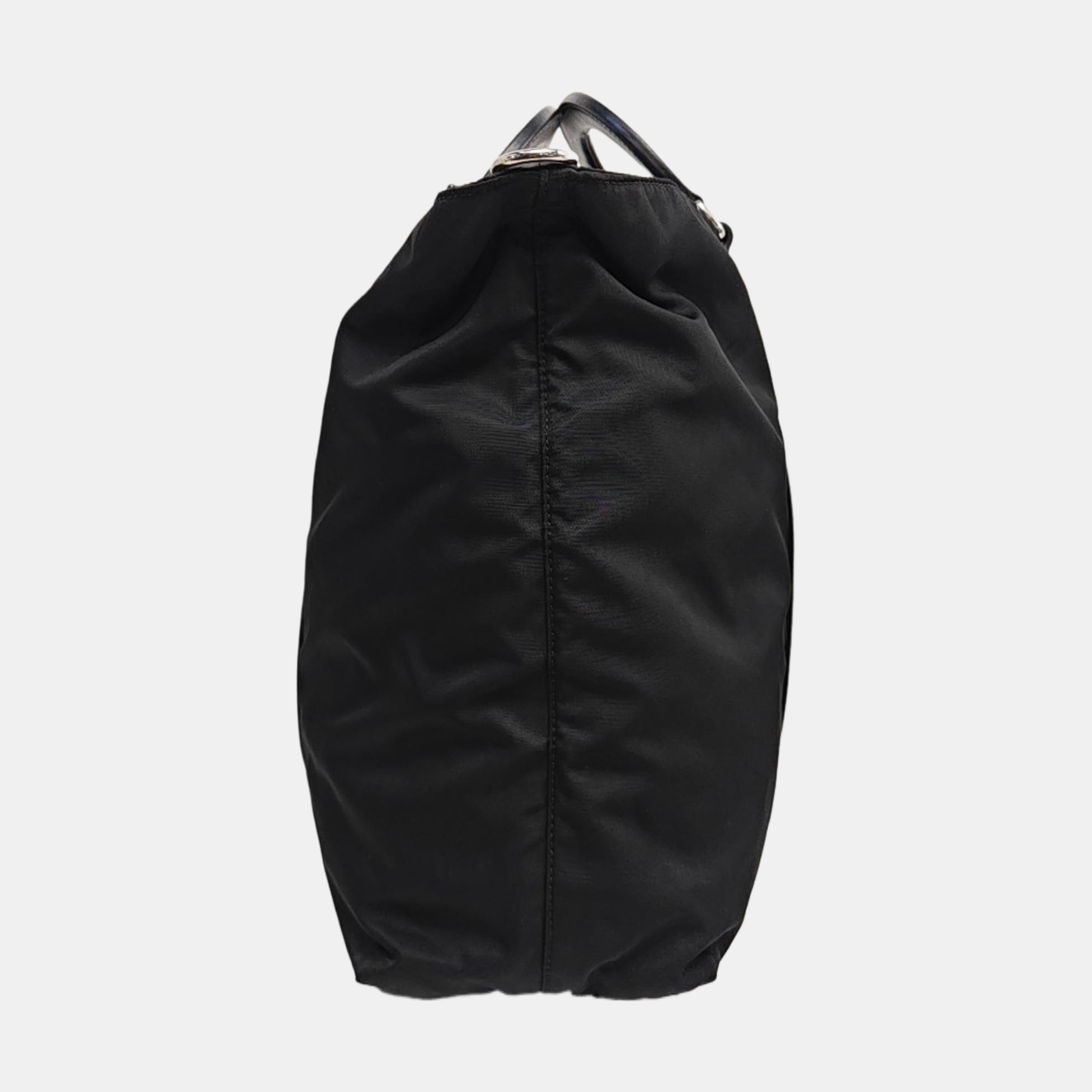 Nylon Shoulder Bag Black