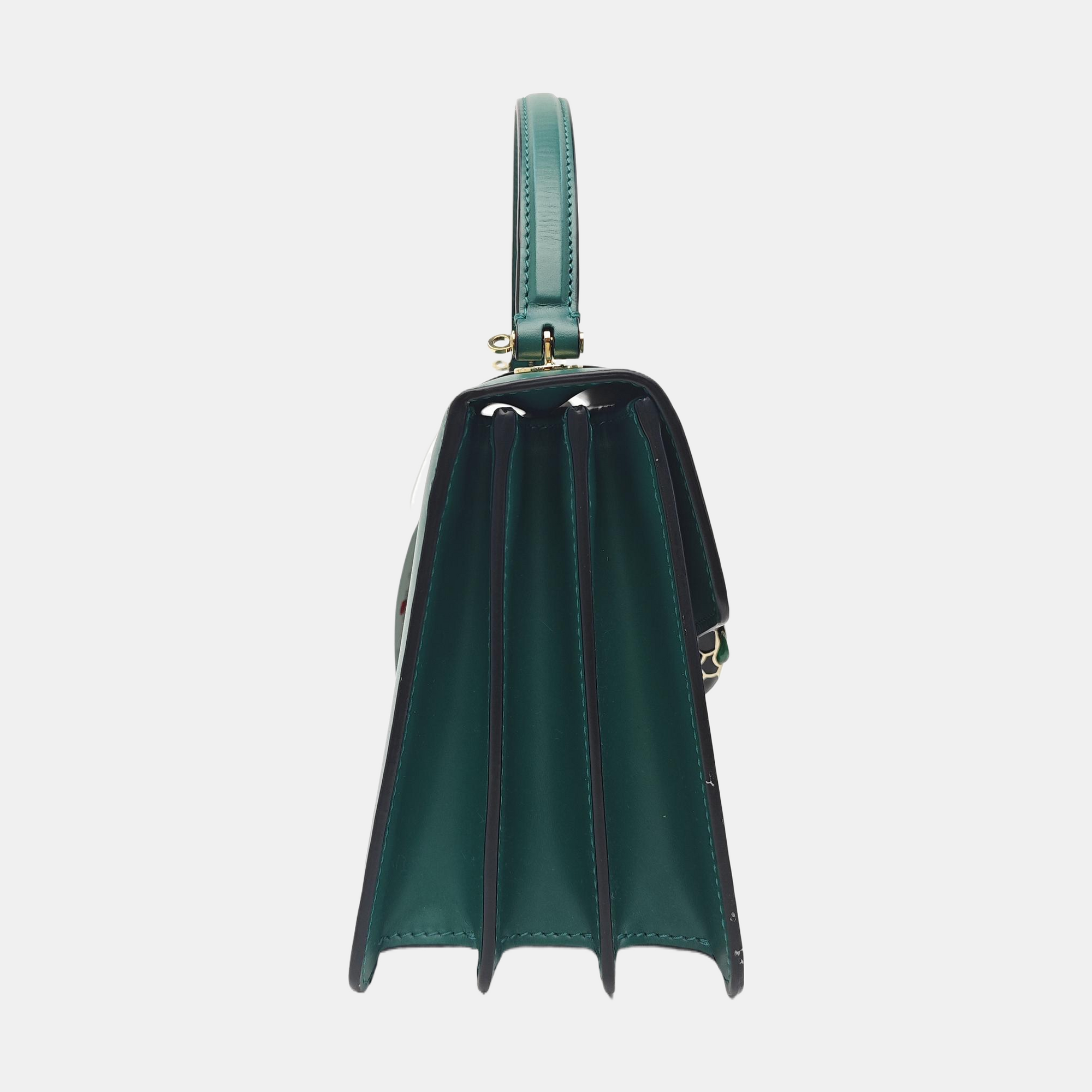 SERPENTI FOREVER Calfskin Green