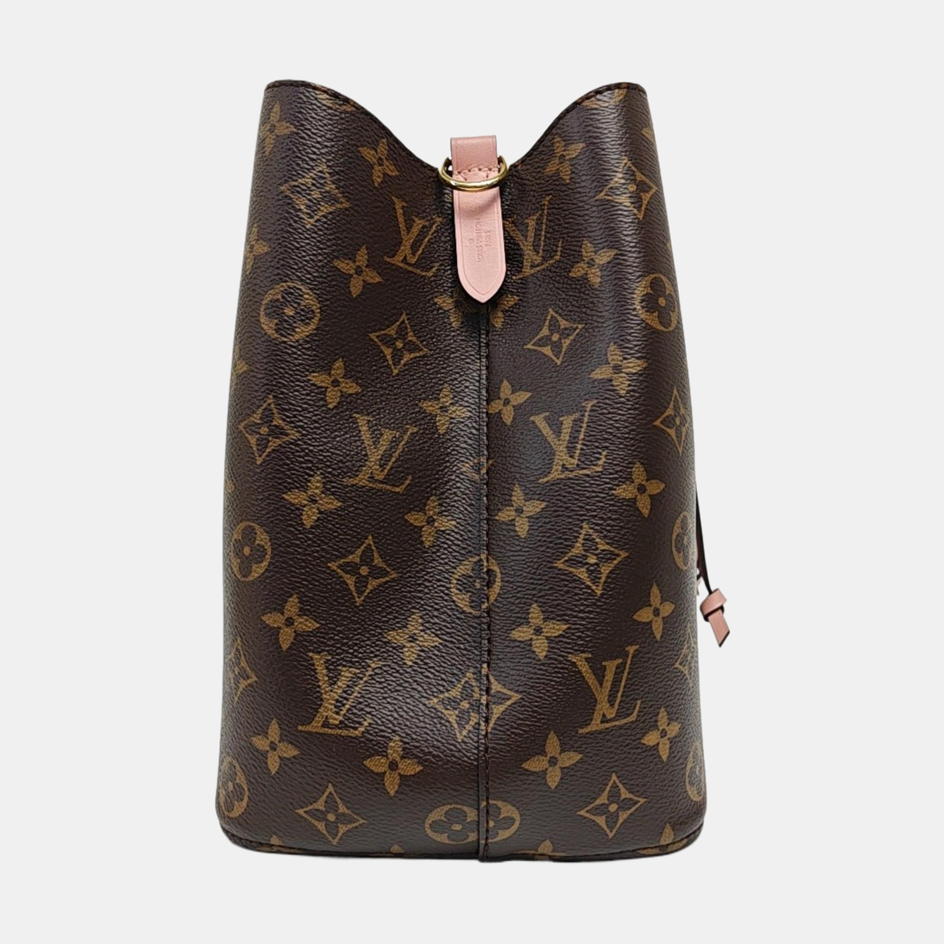 NÉONOÉ MM Monogram Coated Canvas Brown