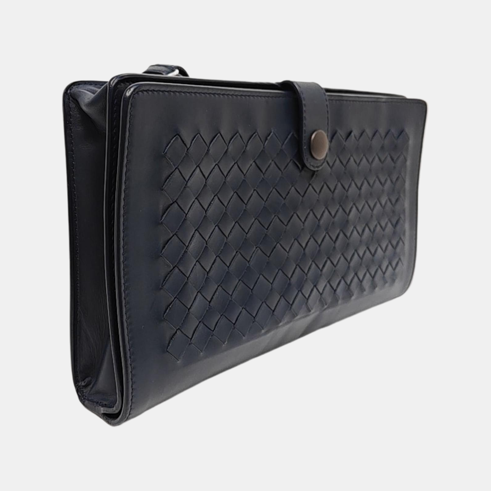 Calfskin Clutch Blue
