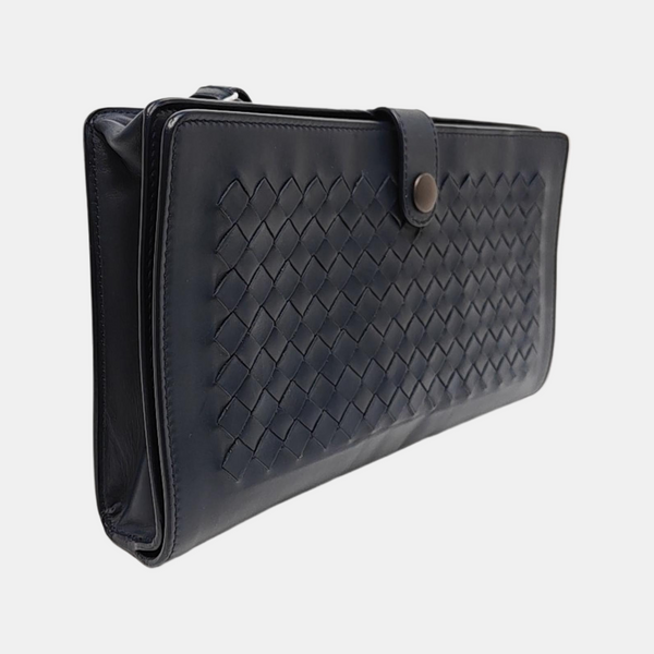 Calfskin Clutch Blue